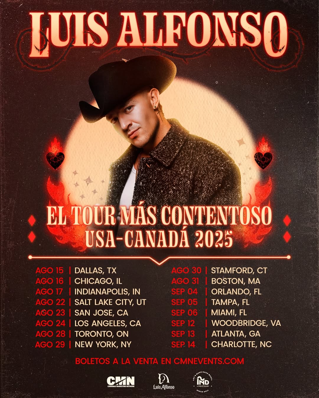 Luis Alfonso El Tour Más Contentoso Tour Poster 2025